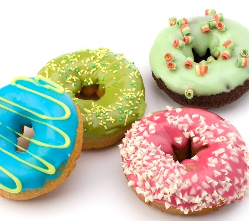 Webake Donut Pan Non-stick Mini Donut Tray Heavy Gauge 2.8 Inch Doughnut Pans for Baking 12-Cavity - Image 3